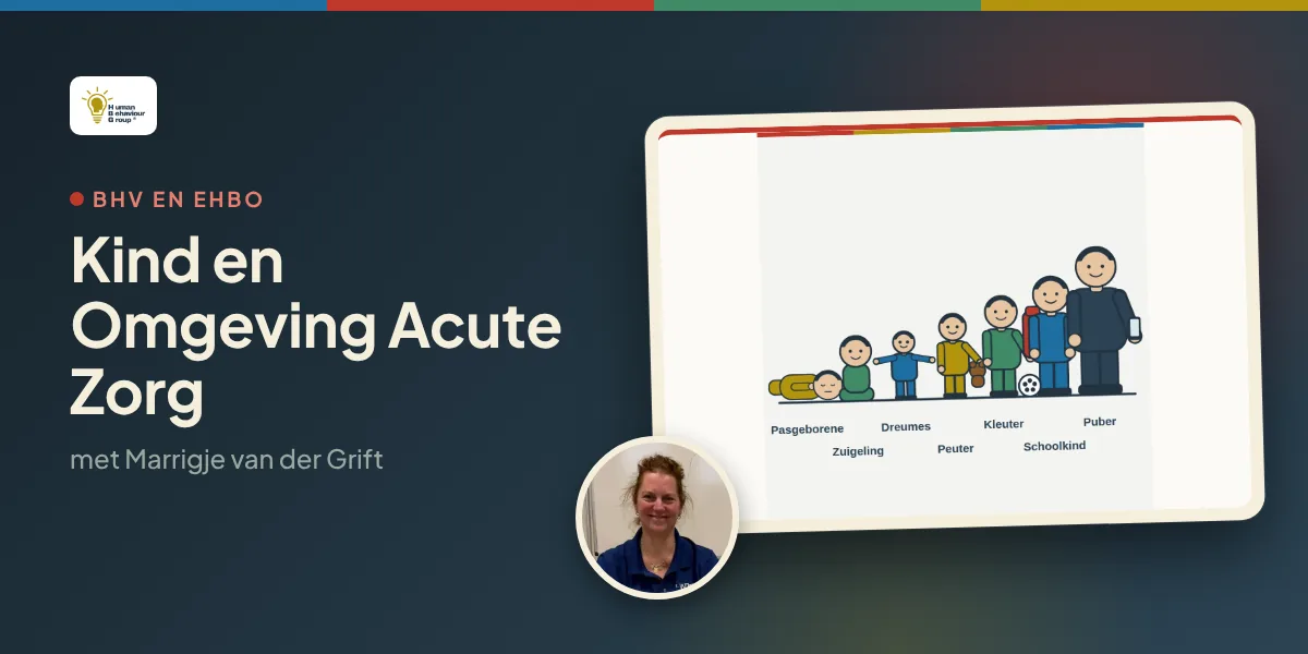 Kaartbeeld Kind en Omgeving Acute Zorg: een onderdeel uit de training met Marrigje van der Grift